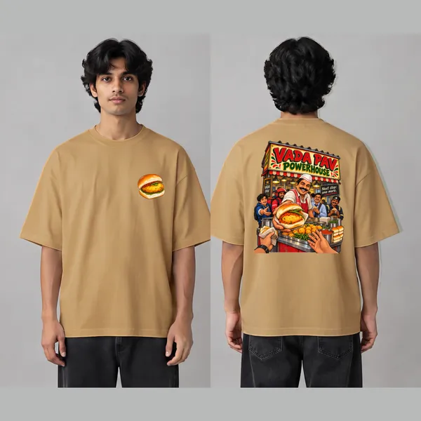 Vada_Paav_Beige_Cotton_Oversized_Graphic_T-Shirt_For_Men