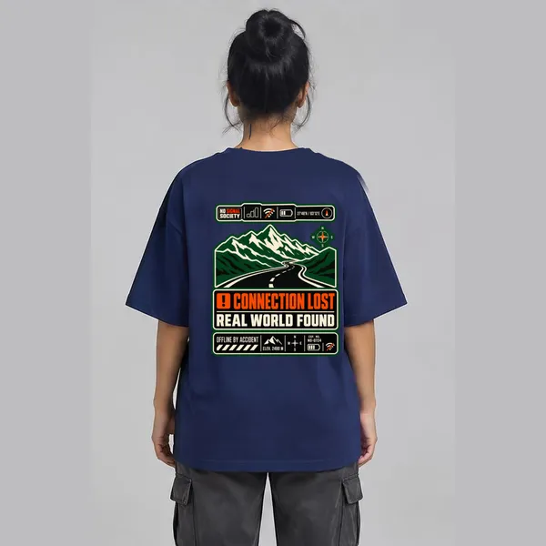 No_Signal_Navy_Blue_Cotton_Oversized_Graphic_T-Shirt_For_Women
