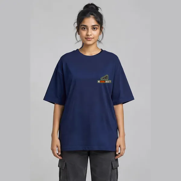 No_Signal_Navy_Blue_Cotton_Oversized_Graphic_T-Shirt_For_Women