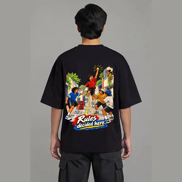 cricket_Black_Cotton_Oversized_Graphic_T-Shirt_For_Men