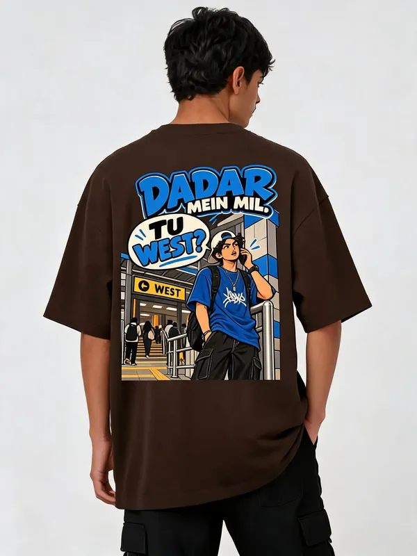 Brown_Cotton_Oversized_Graphic_T-Shirt_For_Men
