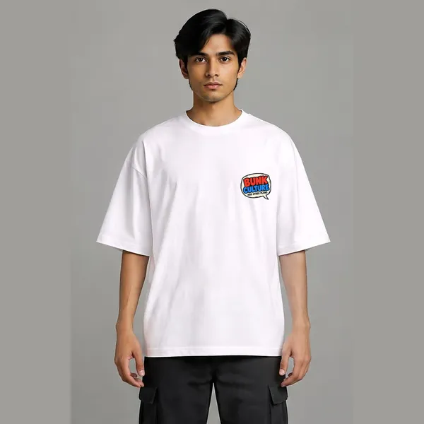 Low_Social_Battery_White_Cotton_Oversized_Graphic_T-Shirt_For_Men