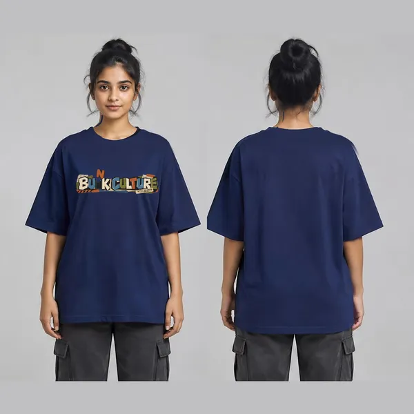 Bunk_Culture_Navy_Blue_Cotton_Oversized_Graphic_T-Shirt_For_Women