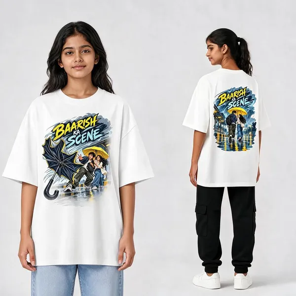 Baarish_White_Cotton_Oversized_Graphic_T-Shirt_For_Women