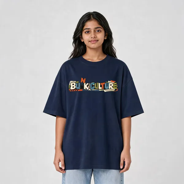 Navy_Blue_Cotton_Oversized_Graphic_T-Shirt_For_Women