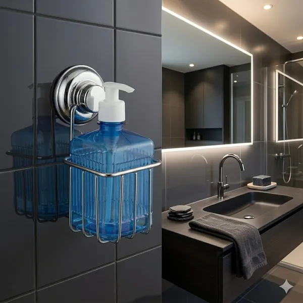 Silver_Steel_Modern_Wall_Mounted_Liquid_Soap_Dispenser
