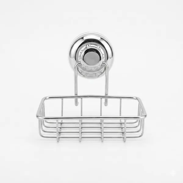 Silver_Steel_Modern_Suction_Wall_Dishwashing_Soap_Holder