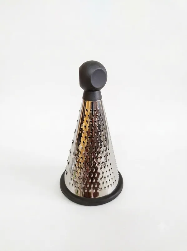 Silver_Steel_Kitchen_Multi_Surface_Cone_Box_Grater