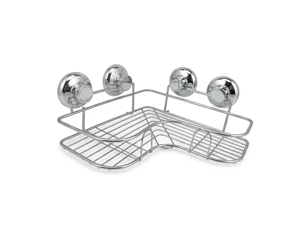 Silver_Steel_Modern_Suction_Wall_Corner_Storage_Caddy