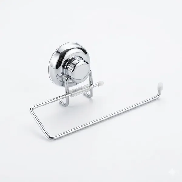 Silver_Steel_Modern_Suction_Wall_Kitchen_Tissue_Holder