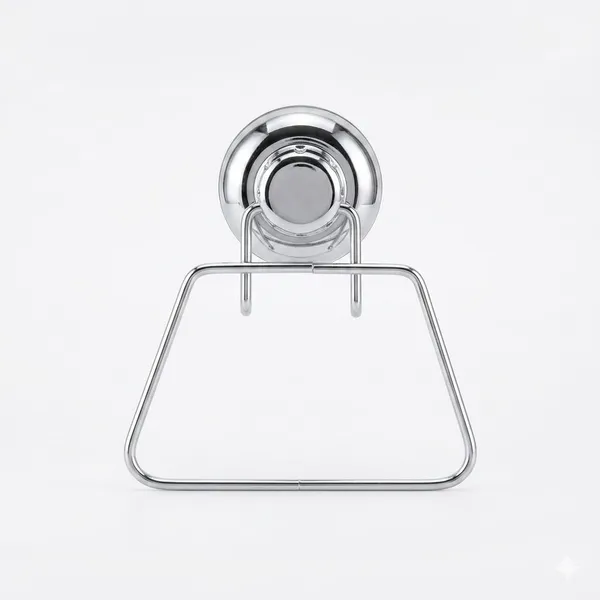 Silver_Steel_Modern_Suction_Wall_Towel_Napkin_Ring