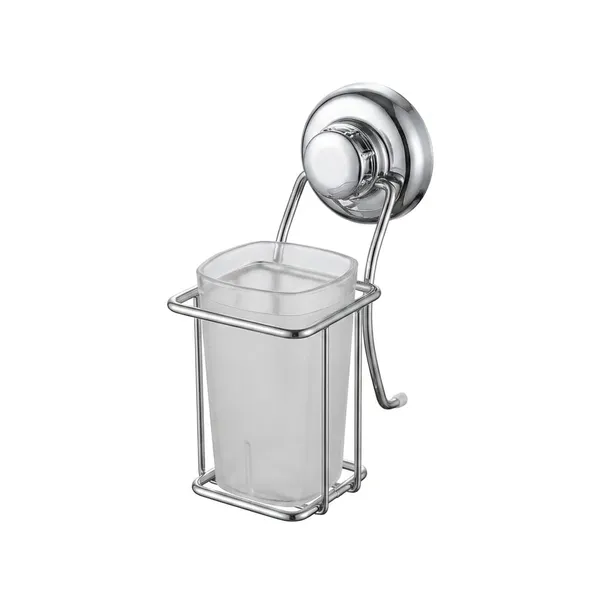 Silver_Steel_Modern_Suction_Wall_Toothbrush_Holder