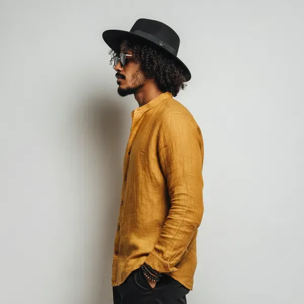 Men_S_Pale_Orange_Linen_100_Pure_Linen_Mandarin_Collar_Shirt