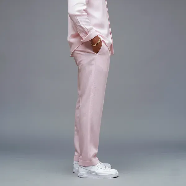 Pastel_Pink_Ultra_Breathable_Pure_Linen_Trousers_Men