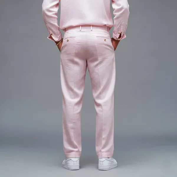 Pastel_Pink_Ultra_Breathable_Pure_Linen_Trousers_Men
