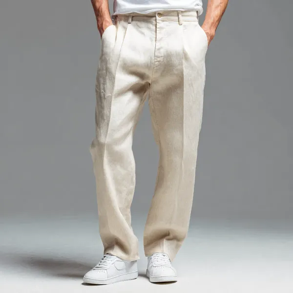 Natural_Linen_100_European_Linen_Tailored_Pants_Men