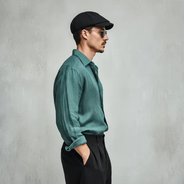 Signature_Spruce_100_Pure_Linen_Shirt