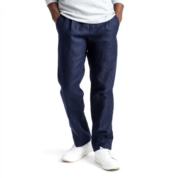 Ink_Blue_Ultra_Breathable_Pure_Linen_Trousers_Men