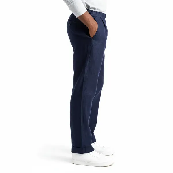 Ink_Blue_Ultra_Breathable_Pure_Linen_Trousers_Men