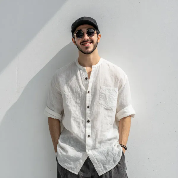 Stitchwa_S_Men_S_Natural_White_Linen_Shirt