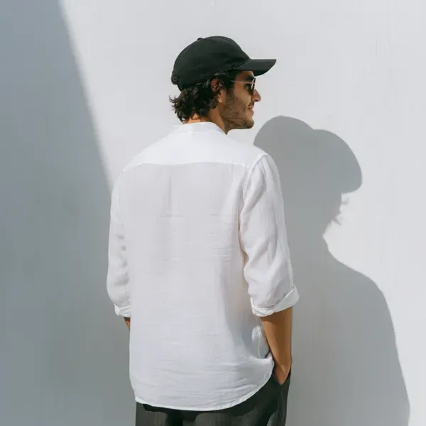 The_Classic_White_Linen_Shirt_Men