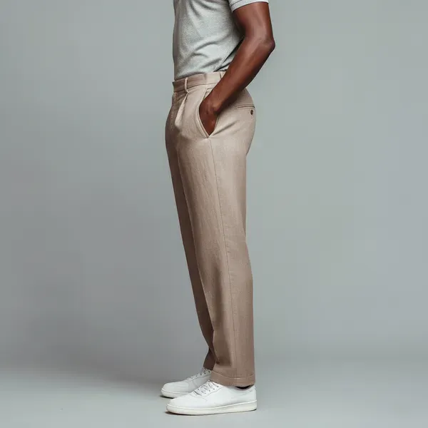 Khaki_Mist_Stay_Cool_Linen_Summer_Trousers_Men