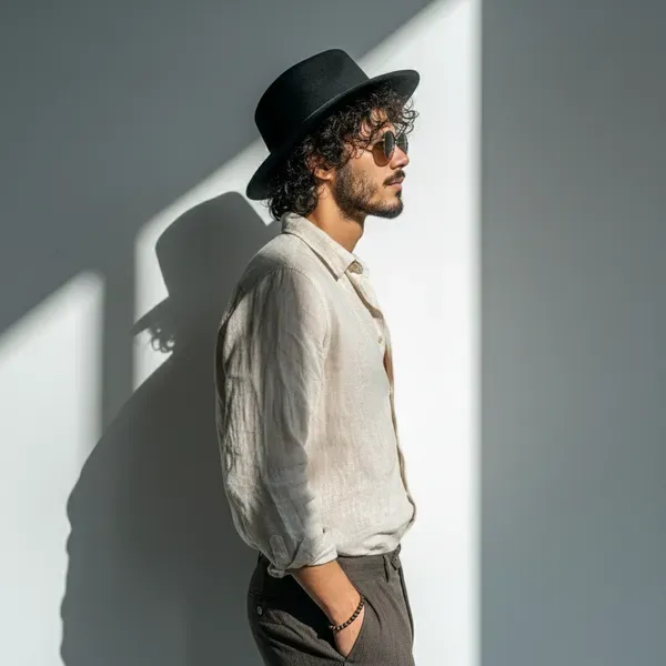 Men_S_Heather_Grey_Linen_100_Pure_Linen_Shirt