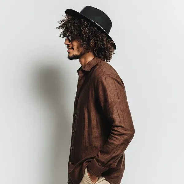 Dark_Brown_Pure_Linen_Men_S_Shirt