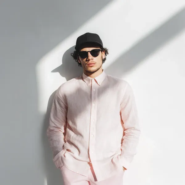 Blush_Pink_Pure_Linen_Shirt_For_Men