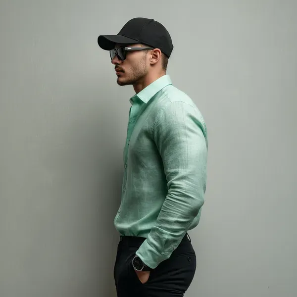 Stitchwa_Men_S_Deep_Ocean_Pure_100_Linen_Shirt