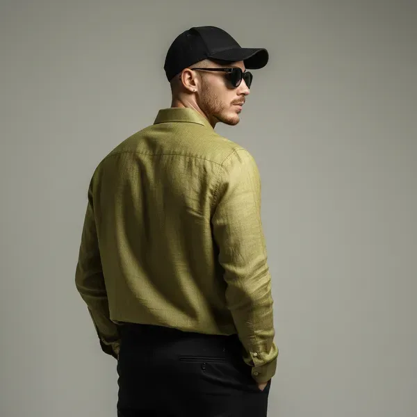 The_Essential_Moss_Pure_Linen_Shirt_For_Men_S