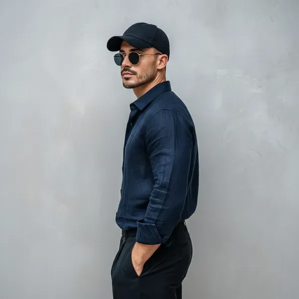 Stitchwa_Men_S_Dark_Navy_Blue_Pure_Linen_Shirt