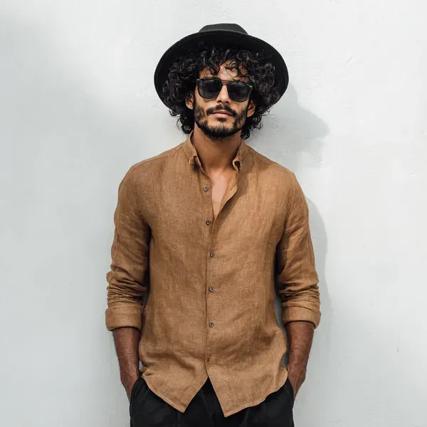 Men_S_Sand_Brown_Pure_Linen_Shirt
