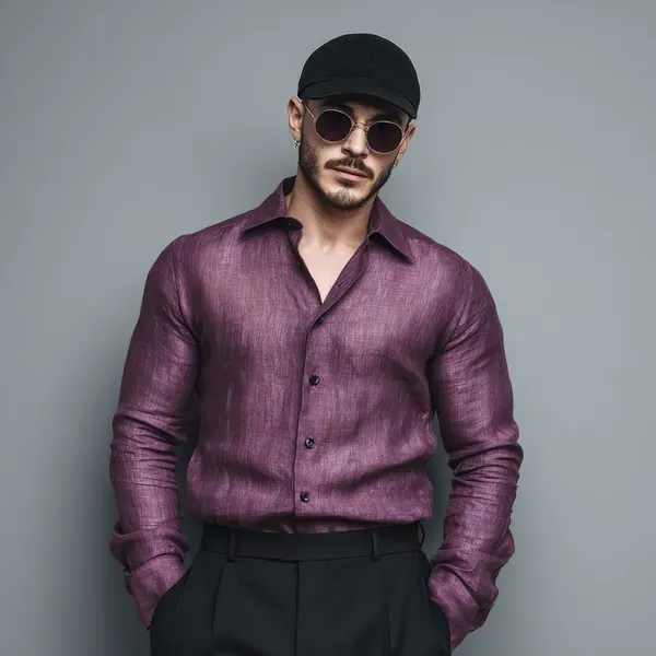 Men_S_Mulberry_100_Pure_Linen_Shirt