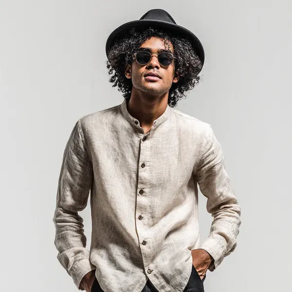 Classic_Pistachio_Pure_100_Linen_Mandarin_Collar_Shirt_For_Men_S