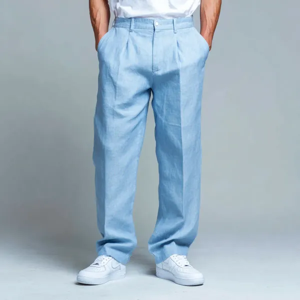 The_Perfect_Frost_Blue_Summer_Weight_Linen_Pant_Men