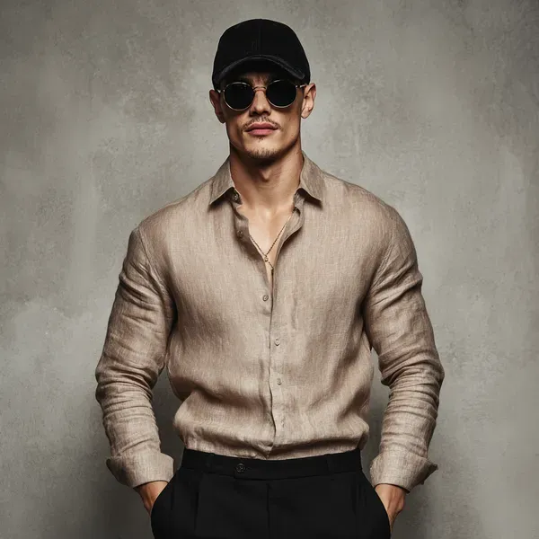 The_Essential_Terracotta_Pure_100_Linen_Shirt_For_Men_S
