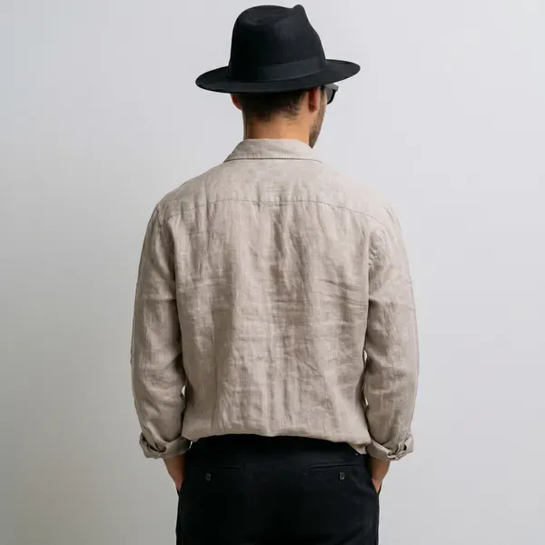 Stitchwa_Men_S_Khaki_Beige_Pure_100_Linen_Shirt