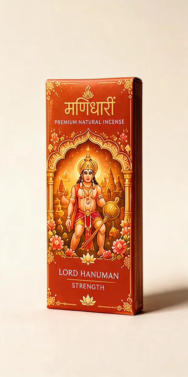 Manidhari_Lord_Hanuman_Woody_Spicy_Natural_Incense_Sticks