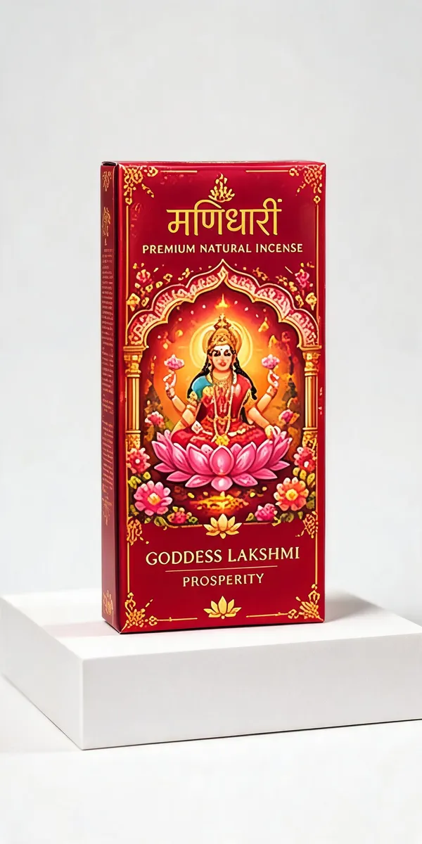 Manidhari_Goddess_Lakshmi_Floral_Sandalwood_Incense_Sticks