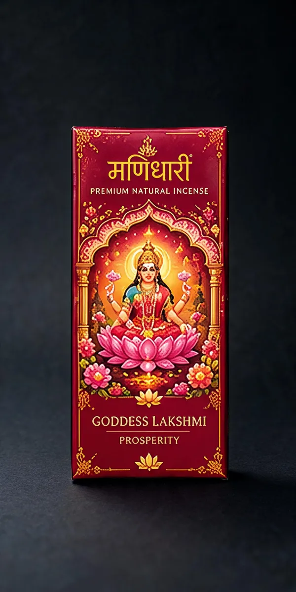 Manidhari_Goddess_Lakshmi_Floral_Sandalwood_Incense_Sticks