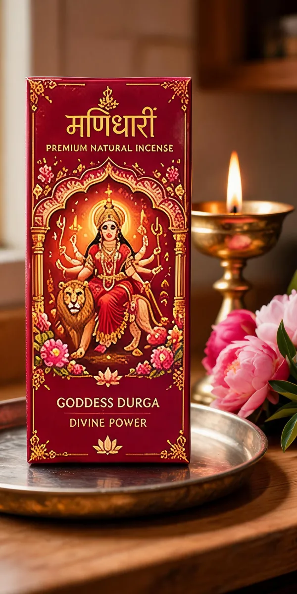Manidhari_Goddess_Durga_Floral_Spicy_Natural_Incense_Sticks