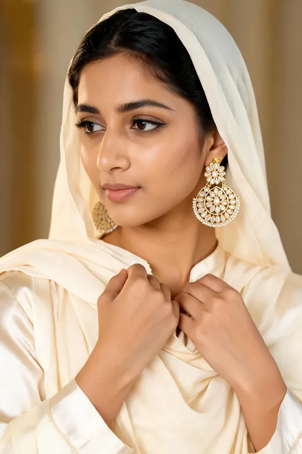 Kavya_Beige_Earrings