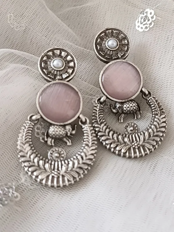 Olivia_Oxidised_Earrings