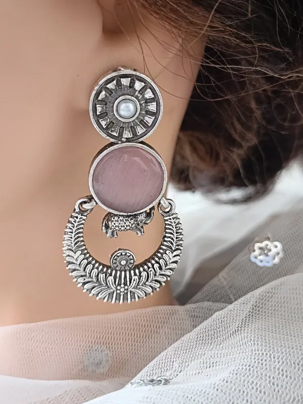 Olivia_Oxidised_Earrings