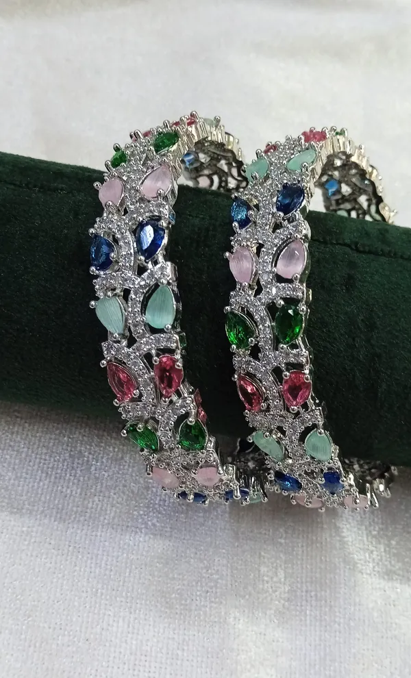 Aaliya_American_Diamond_Bangles_Multi_Color