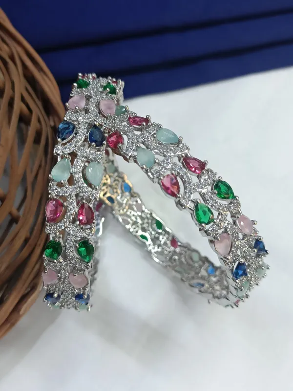 Aaliya_American_Diamond_Bangles_Multi_Color_-_2.10
