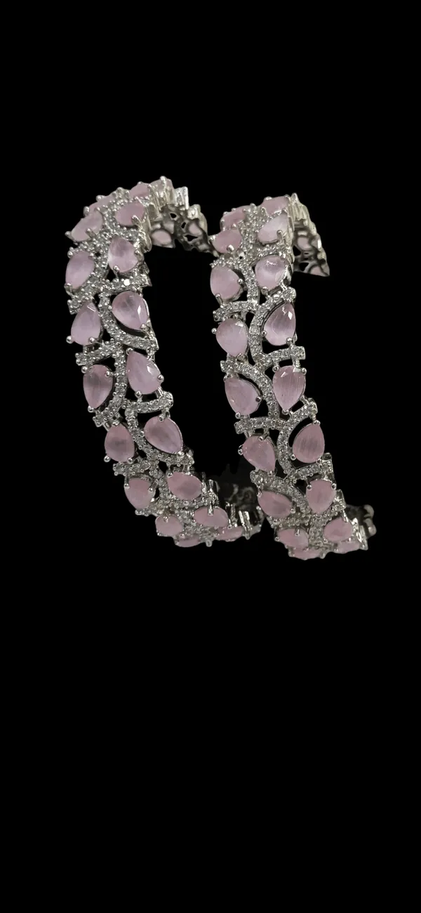 Aaliya_American_Diamond_Bangles_Pink