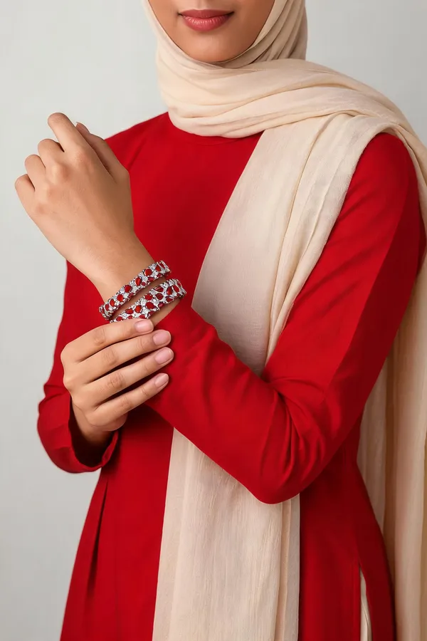 Aaliya_American_Diamond_Bangles_Red