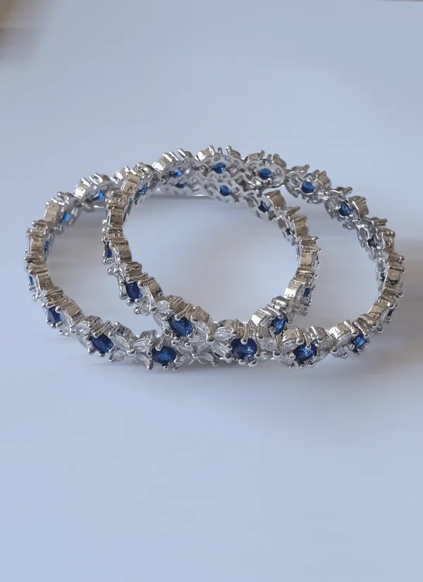 Nitya_Blue_American_Diamond_Bangles